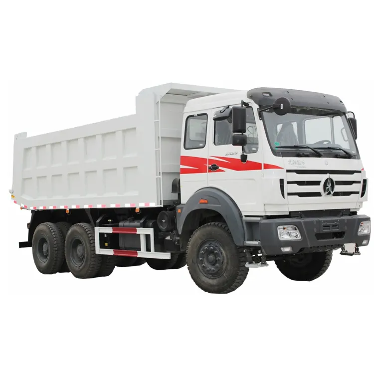 Beiben 6 × 4 12トンダンプトラック燃料タンクロックトラック用