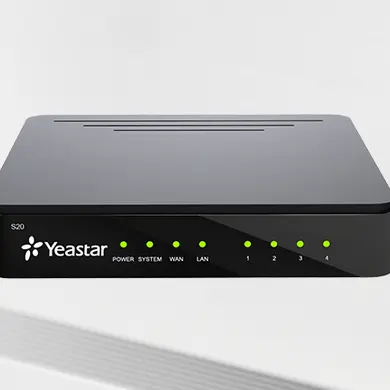 Affordable Modular Small IP PBX Yeastar S20 IP PBX UP 20 Users 10 Concurrent Calls