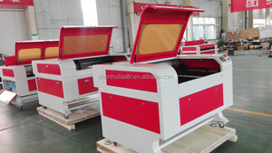 Sello de goma LaserworkV9 Ruida co2 90 w reci máquina de corte por láser para <span class=keywords><strong>el</strong></span> Logotipo de cuero de corte de forma automática - Product Image 2