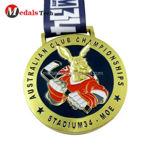 حار بيع 3D جائزة تصميم الزنك سبيكة معدنية العسكرية مخصص ميدالية الحرف