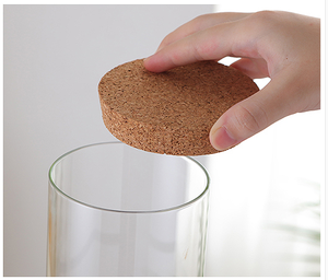 대나무 lidclear 큰 유리 항아리 향신료 테스트 튜브 랙 - Product Image 3