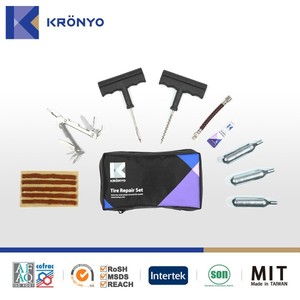 Tcar- 08 co2 kit de réparation de crevaison pour auto et moto emballage de carte - Product Image 2
