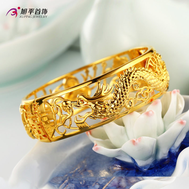 XL5036 Xuping Jewelry - Gold Plated Phoenix Bangle Bracelet