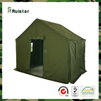 Tentes de surplus de Style de vente pour le camping extérieur pour la protection de sécurité sur le terrain herbe verte 2*3*1.6*2.5m
