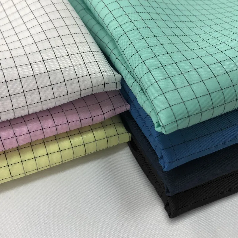 5mm Antistatic Strip line ESD fabric/ antistatic cleanroom fabric/ Antistatic Fabric