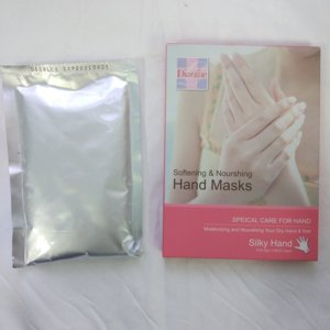 Masque pour les mains en <span class=keywords><strong>paraffine</strong></span> sèche hydratant et éclaircissant à l'acide hyaluronique personnalisé pour tous les types de peau - Product Image 2