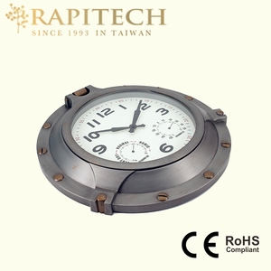 <b>Modern</b> 18-Inch Single Face Needle Display <b>Wall</b> <b>Clock</b> Weather-Resistant Plastic Unique <b>Modern</b> Design - Product Image 4