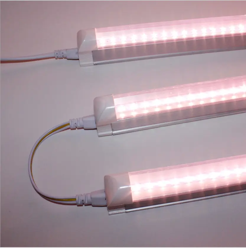 Full spectrum led grow lights bar t8 tubo integrato coltiva la luce 1200 millimetri
