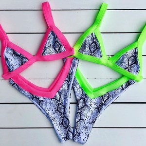 Maillot de bain deux pièces côtelé à la mode Bikini Oem Swimwear Manufacturing Company - Product Image 3