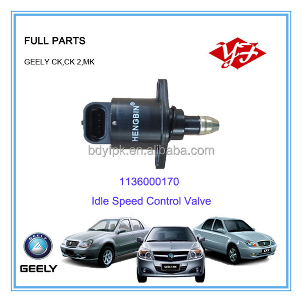 1136000170 Geely Idle Speed Control Valve - Precision