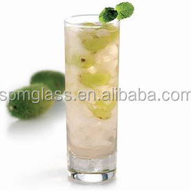 เครื่องดื่มยาวสไตล์รอบรูปร่างเครื่องดื่มคอลลินถ้วยแก้ว