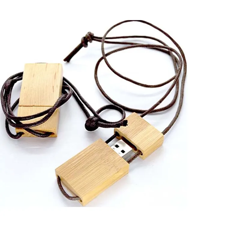 A buon mercato Flash Drive USB di Legno Inciso Logo Personalizzato Regalo di Nozze USB Pen Drive con la Scatola