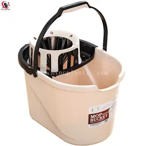 Squeeze 19L MOP BUCKET Cone Wringer Plastic 44x37x37.5cm