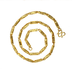 <span class=keywords><strong>Collana</strong></span> da Uomo Xuping, <span class=keywords><strong>Collana</strong></span> in <span class=keywords><strong>Oro</strong></span> 24k, Catena alla Moda per Uomini - Product Image 1