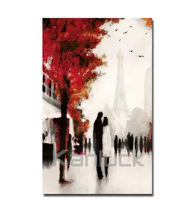 Custom Streetscape Printed Canvas Art for Wall Decor