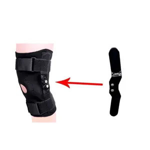 Compression Knee Brace with Patella Gel Pad & Side Stabilizers