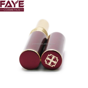 FAYE COSMETICS-tubo de lápiz labial de aluminio, redondo, vacío, personalizado, color rojo - Product Image 5