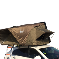 2018 haute qualité toit rigide toit rigide voitures pliantes Camping voiture toit toit tente étanche côté ouvert toile tente