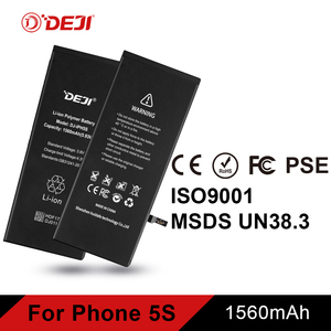 DEJI รีไซเคิลแบตเตอรี่ลิเธียม 1560Mah แบตเตอรี่โทรศัพท์สําหรับ <span class=keywords><strong>iPhone</strong></span> <span class=keywords><strong>5S</strong></span> แบตเตอรี่ IEC62133 - Product Image 4