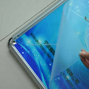 Khung Kẹp Bấm Bằng Nhôm Khung Treo Thương Mại Khung Treo Góc Tròn A0/A1/A2/A3/A4/A5 - Product Image 4