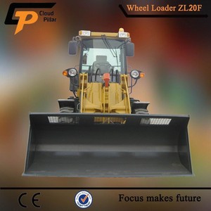 2 Ton roda pemuat TERBAIK multifungsi <span class=keywords><strong>Loader</strong></span> Zl 20F Fork lepas cepat ember Auger pengikis roda Mini kompak 4x4 - Product Image 4