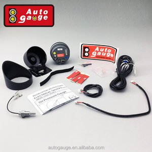 Indicador de Temperatura de Aceite con Lente de Humo y Carátula Negra de 52 60 mm - Product Image 3