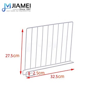 JIAMEI organisateur de placard <span class=keywords><strong>séparateur</strong></span> d'<span class=keywords><strong>étagère</strong></span> en métal <span class=keywords><strong>séparateur</strong></span> pour le stockage dans la chambre salle de bains - Product Image 6