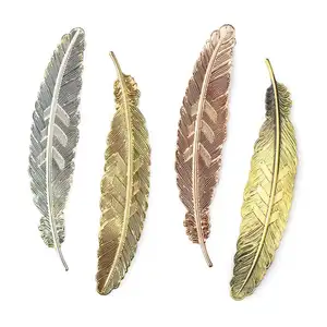 Rose Gold Nail Tip Holder Feather Practice Training Display Stand Metal Manicure Salon DIY Nail Art Showing Tools