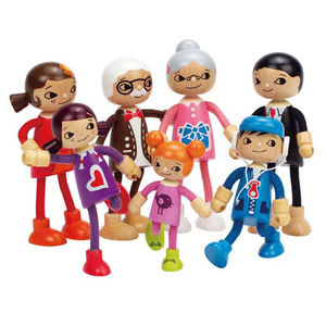 Jouets <span class=keywords><strong>maison</strong></span> de poupée pour grand-mère, nouveau produit moderne et à la mode, grand-mère/famille - Product Image 1
