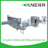 Système de ligne de Production d'eau de baril sous forme de bouteille, Machine de remplissage 5000bph pour Production de flux et de Soda