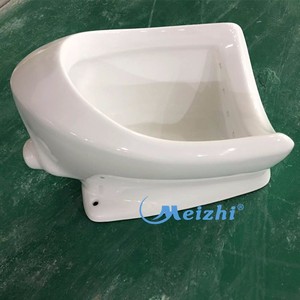 Urinario femenino de cerámica para montar en la pared del baño - Product Image 3