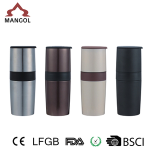 Wholesale manual molinillo de café, cafetera con taza de café - Product Image 1