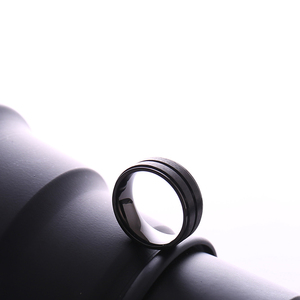 Anillos de <span class=keywords><strong>Lassa</strong></span> de doble cuerda personalizados, de acero inoxidable, a la moda, venta al por mayor - Product Image 3