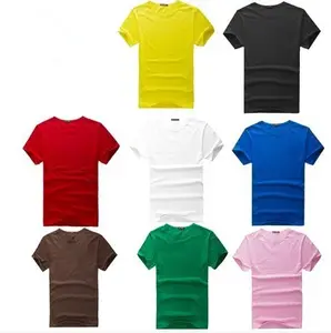 Mannen Katoenen Polyester T Shirts Bedrukt T-Shirts Custom T-Shirts Sublimatie Afdrukken Elke Kleur Logo Custom