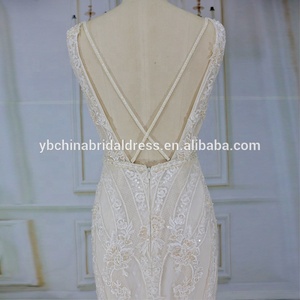 Speciale del merletto con perline pesanti sul pizzo pronto per la spedizione stock <span class=keywords><strong>abiti</strong></span> <span class=keywords><strong>da</strong></span> <span class=keywords><strong>sposa</strong></span> 2020 unique - Product Image 4