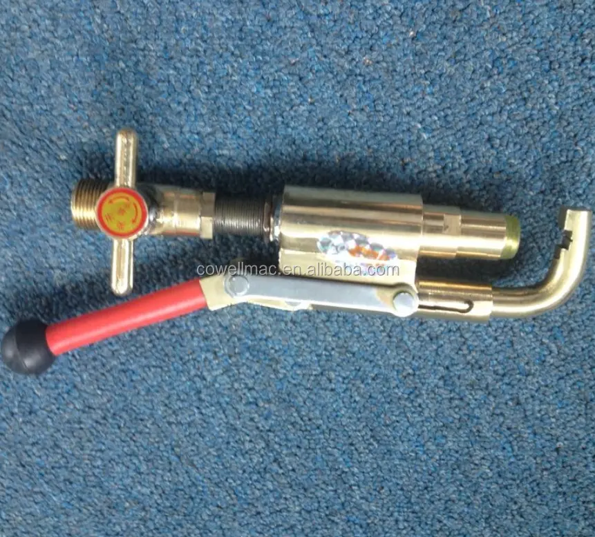 LPG cylinder filling nozzle valve