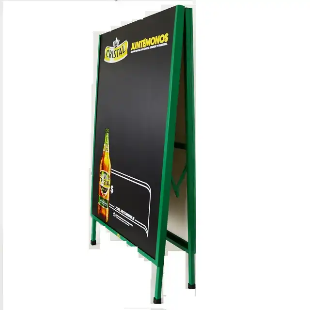 Aluminum outdoor A frame stand,A Frame Outdoor Poster Board