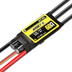 Nhà Máy Chính Hãng Hornet Series 60A 2-6S <span class=keywords><strong>ESC</strong></span> Không Chổi Than Với 5V 4A SBEC Cho <span class=keywords><strong>RC</strong></span> Máy Bay Cánh Cố Định - Product Image 1