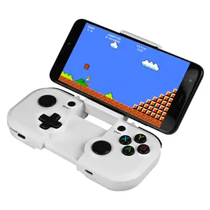 Android ve ios için oyun joystick ile en iyi fiyat kablosuz telefon tutucu gamepad