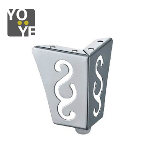 Níquel pulido patas de muebles, oro <span class=keywords><strong>rosa</strong></span> de acero inoxidable pata de la Mesa - Product Image 1