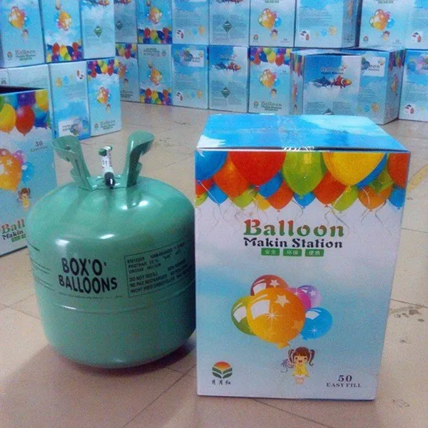 Cilindro de gás hélio para festa de balão