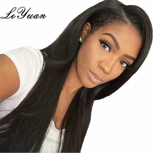 20 inches 30 inches human hair cheap virgin unprocessed aliexpress 130% density natural hairline braided brazilian full lace wig