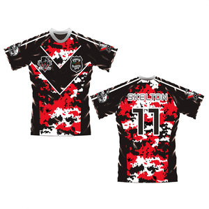 Vendita calda di Rugby della maglia su misura all'ingrosso sublimata Rugby calcio uniforme - Product Image 3