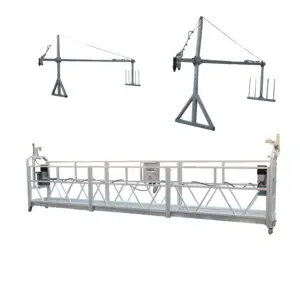 ISO CE Construction Wire Rope ZLP Suspended Platform For High Rise Building