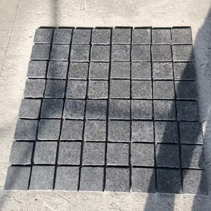 Pavées de pierre de pavage pour allée, <span class=keywords><strong>en</strong></span> <span class=keywords><strong>granit</strong></span> flammé, bon marché, <span class=keywords><strong>pavé</strong></span> décoratif, pour stationnement de voiture, aménagement d'extérieur, pavés de pierre - Product Image 3