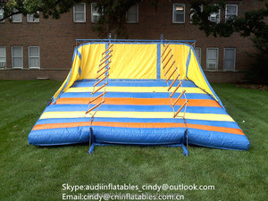 Juego Inflable para Exteriores, Escalera <span class=keywords><strong>de</strong></span> Cuerda Inflable, Juego <span class=keywords><strong>de</strong></span> Escalada en Venta - Product Image 4