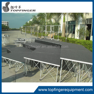 TFR construyendo una plataforma etapa/pole dance etapa/escenario para <span class=keywords><strong>conciertos</strong></span> al aire libre - Product Image 5