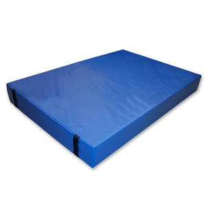 Colchoneta de seguridad para gimnasia, grande, gruesa, azul - Product Image 3