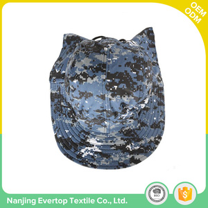 Nueva Serge cotton wide brim camouflage unisex fishing bucket summer hats woman with neck protection - Product Image 6