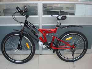 Vélo de montagne à suspension intégrale <span class=keywords><strong>avec</strong></span> cadre robuste de 24 pouces et 26 pouces, frein à patin 21 vitesses, bonne vente - Product Image 2